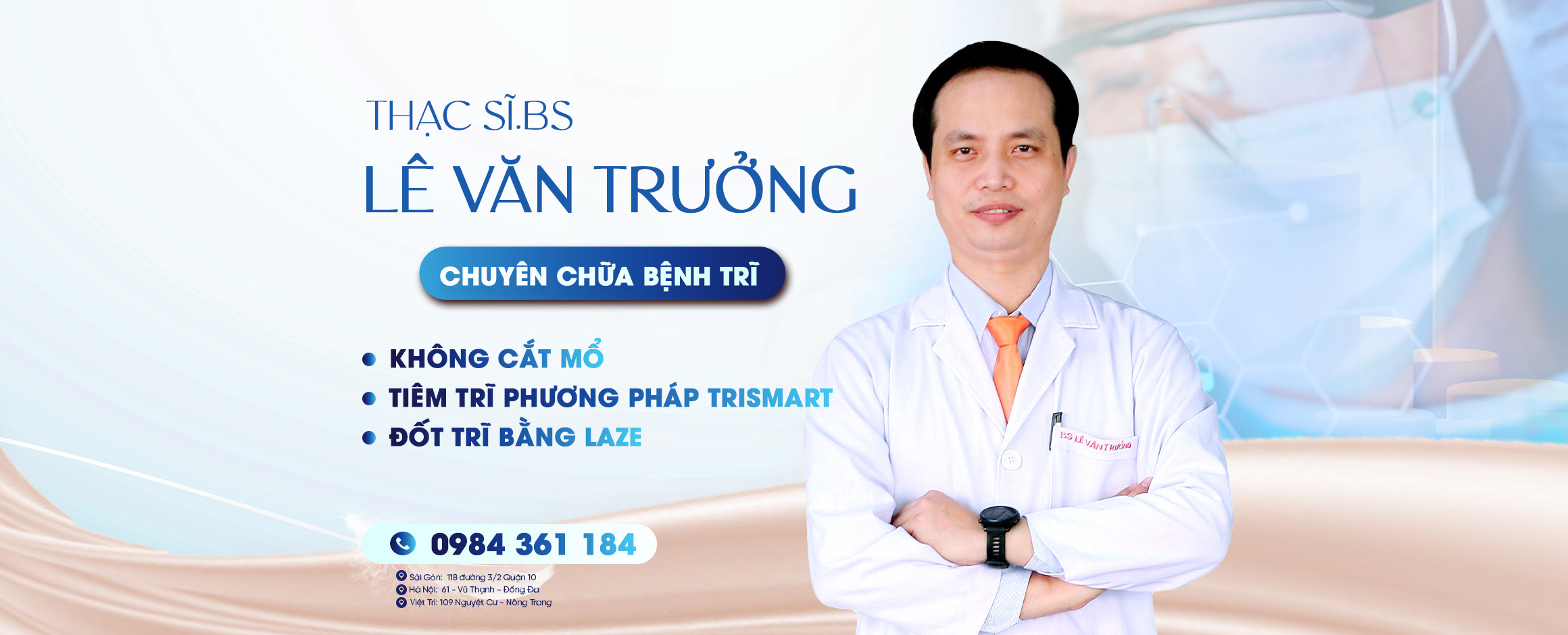 Tiêm trĩ bác sĩ trưởng lê