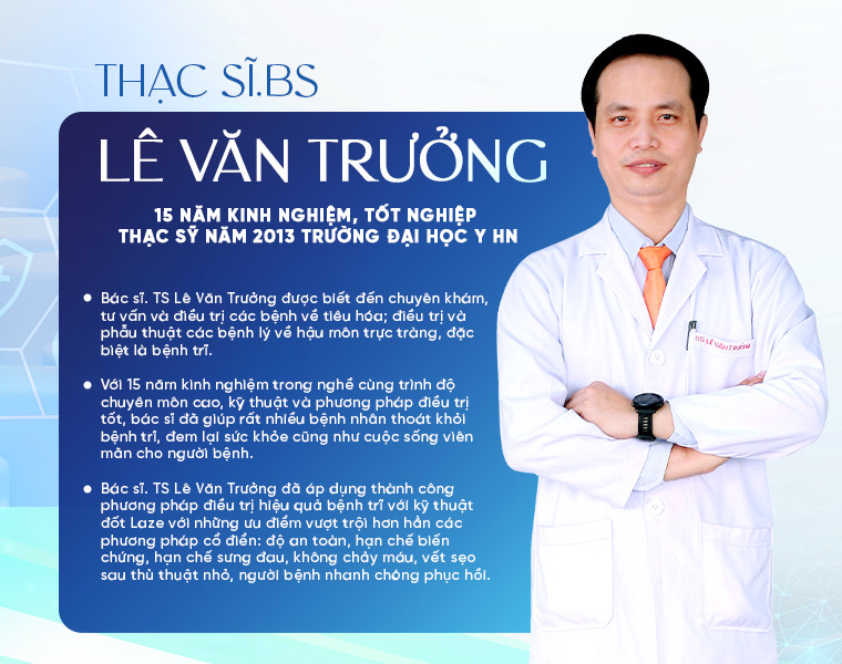 Tiêm trĩ bác sĩ trưởng lê