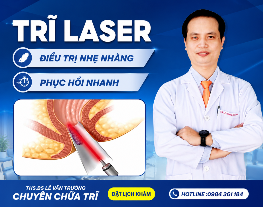 Đốt trĩ laser